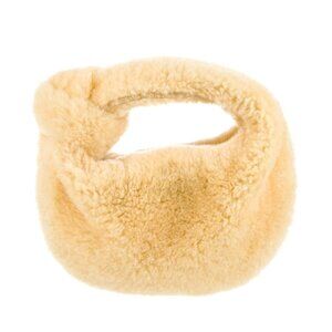 Bottega Veneta Mini Jodie Shearling Teddy Yellow